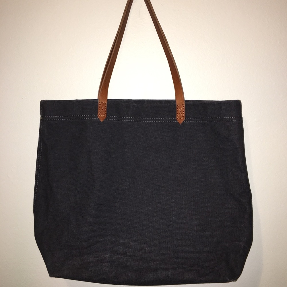 Navy Madewell Canvas Bag